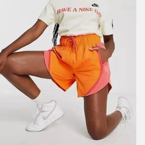 Nike High Waist Pink Workout Shorts